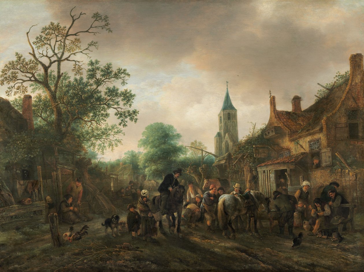 Handaki Duruş, 1645. by Isaac van Ostade