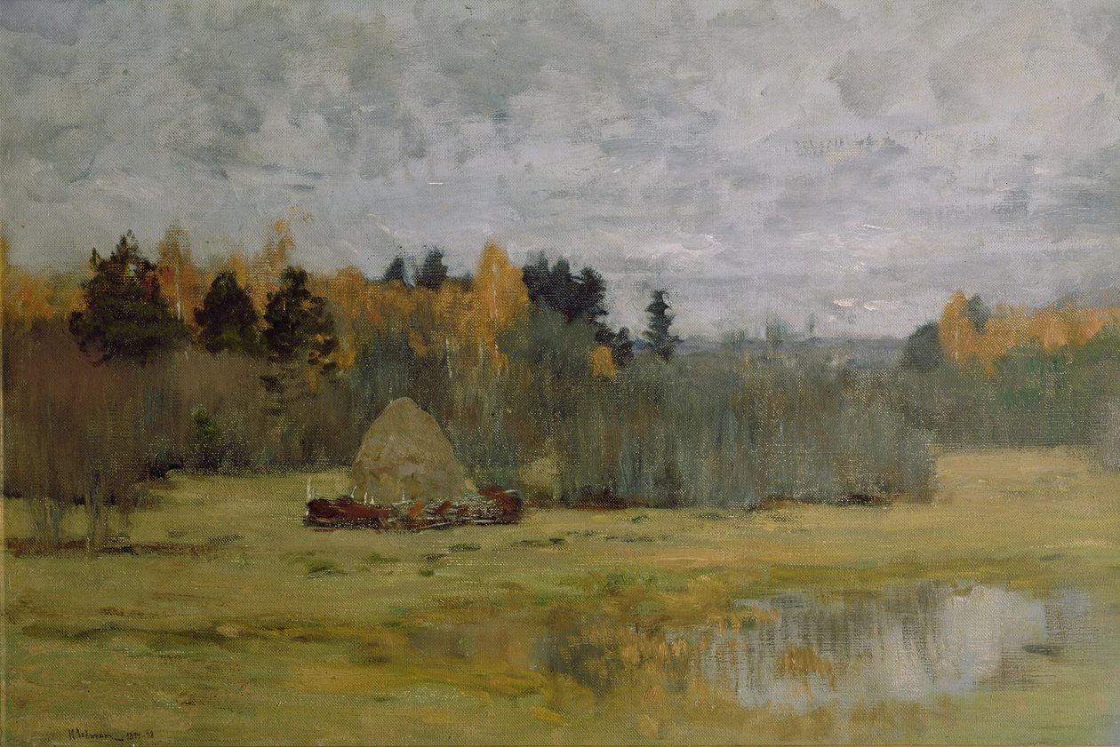 Sonbahar Sonu, 1894-98 by Isaak Ilyich Levitan