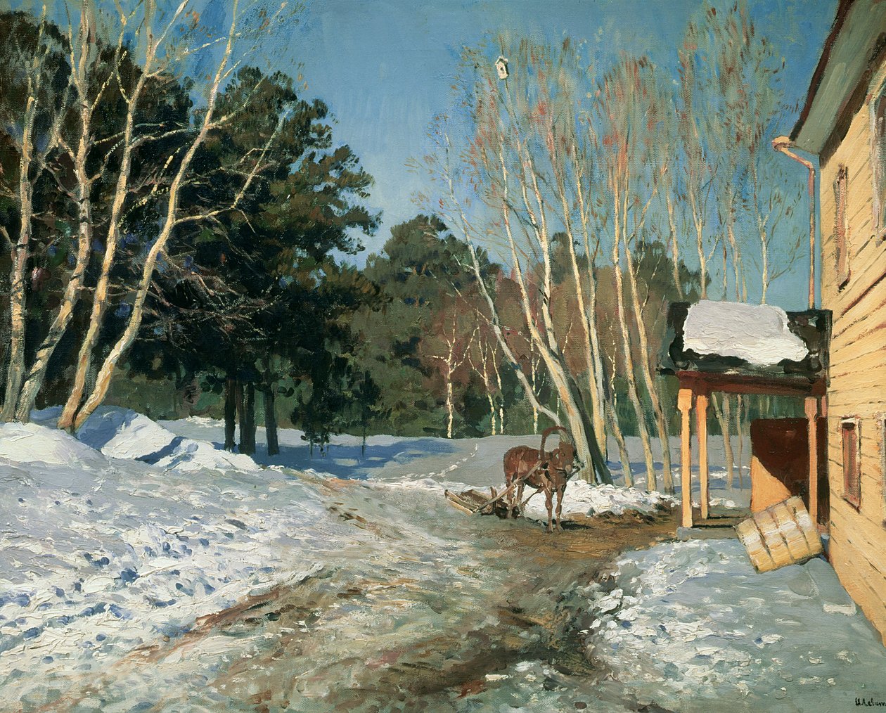 Mart, 1895 by Isaak Ilyich Levitan