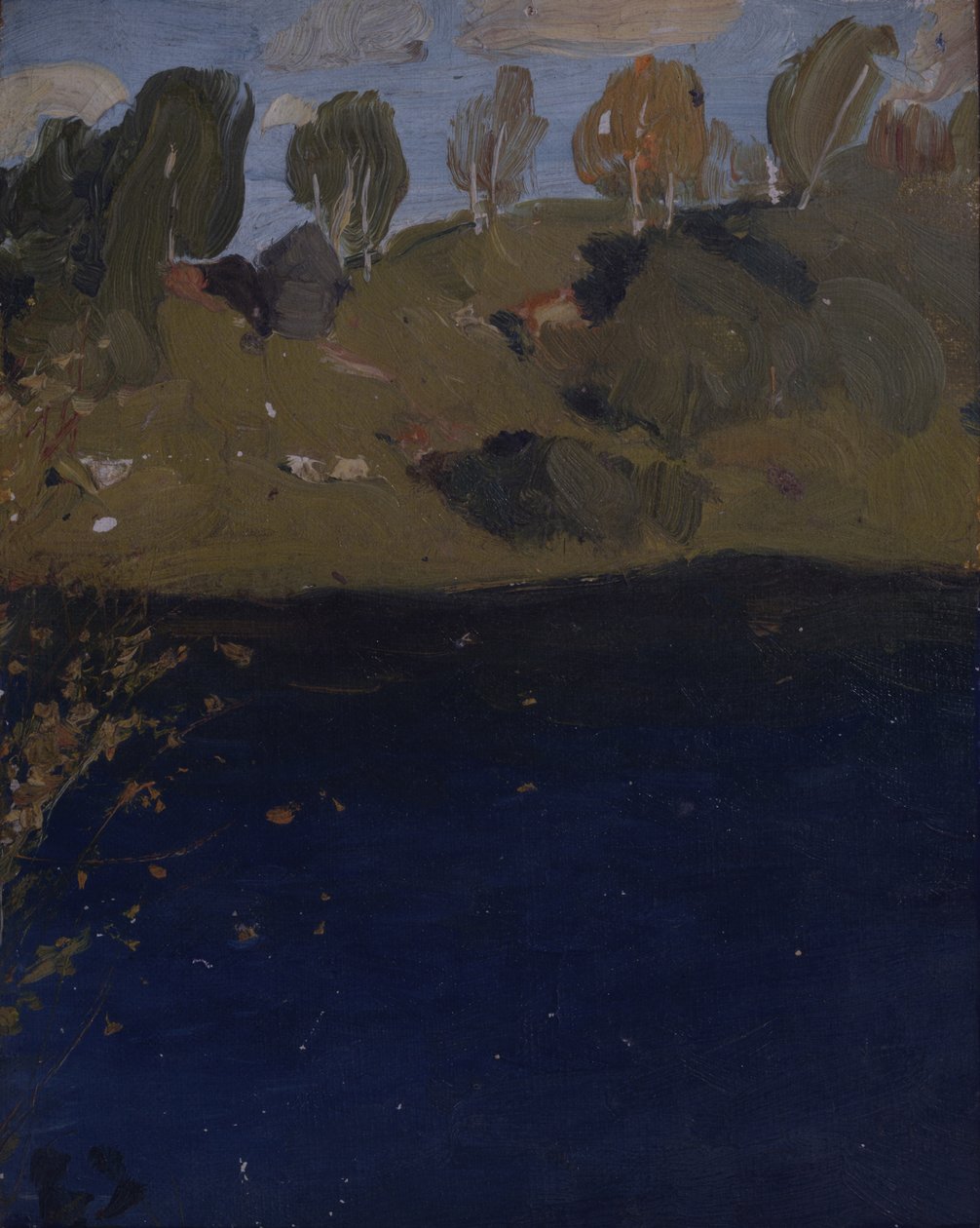 Bir gölde. Sonbahar, 1890