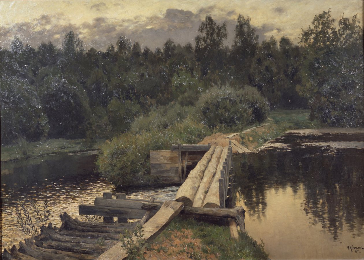 sığ, 1892 by Isaak Ilyich Levitan