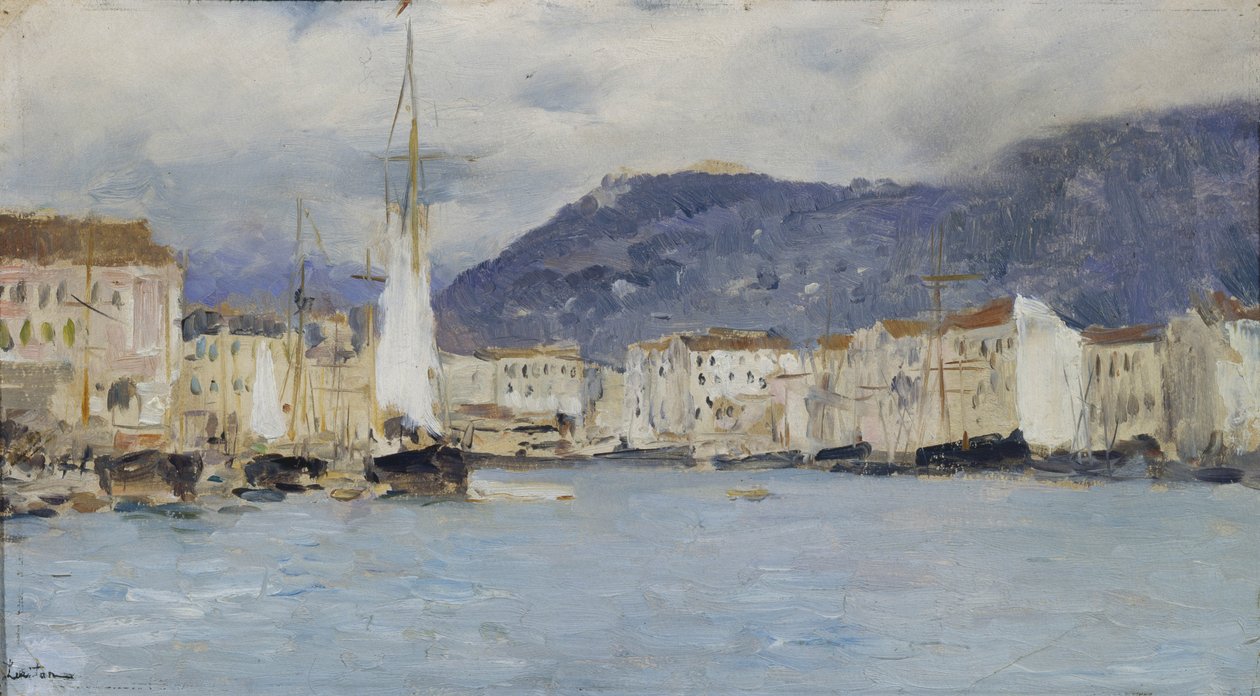 İtalyan Manzarası, 1890 by Isaak Ilyich Levitan