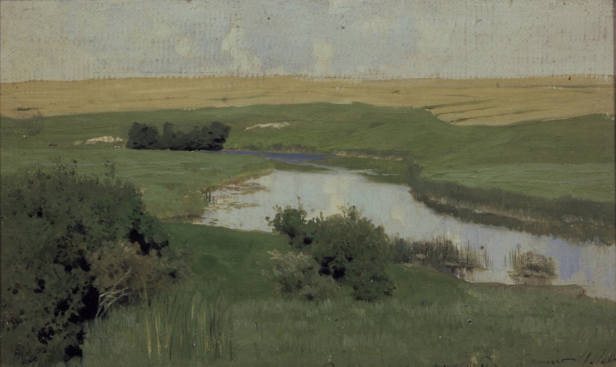 Küçük Nehir Istra, 1885-1886 by Isaak Ilyich Levitan