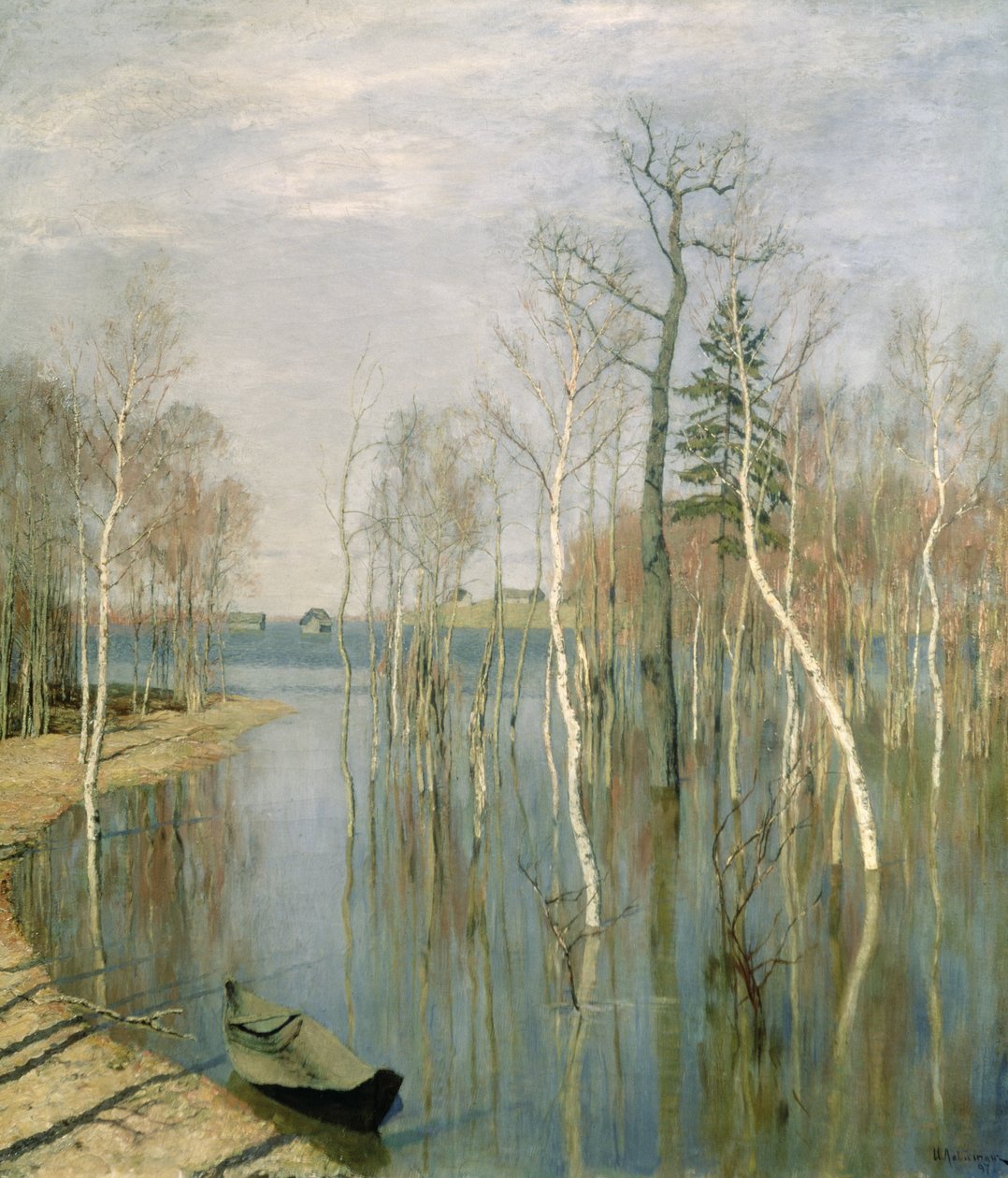 Kaynak, Yüksek Su, 1897 by Isaak Ilyich Levitan