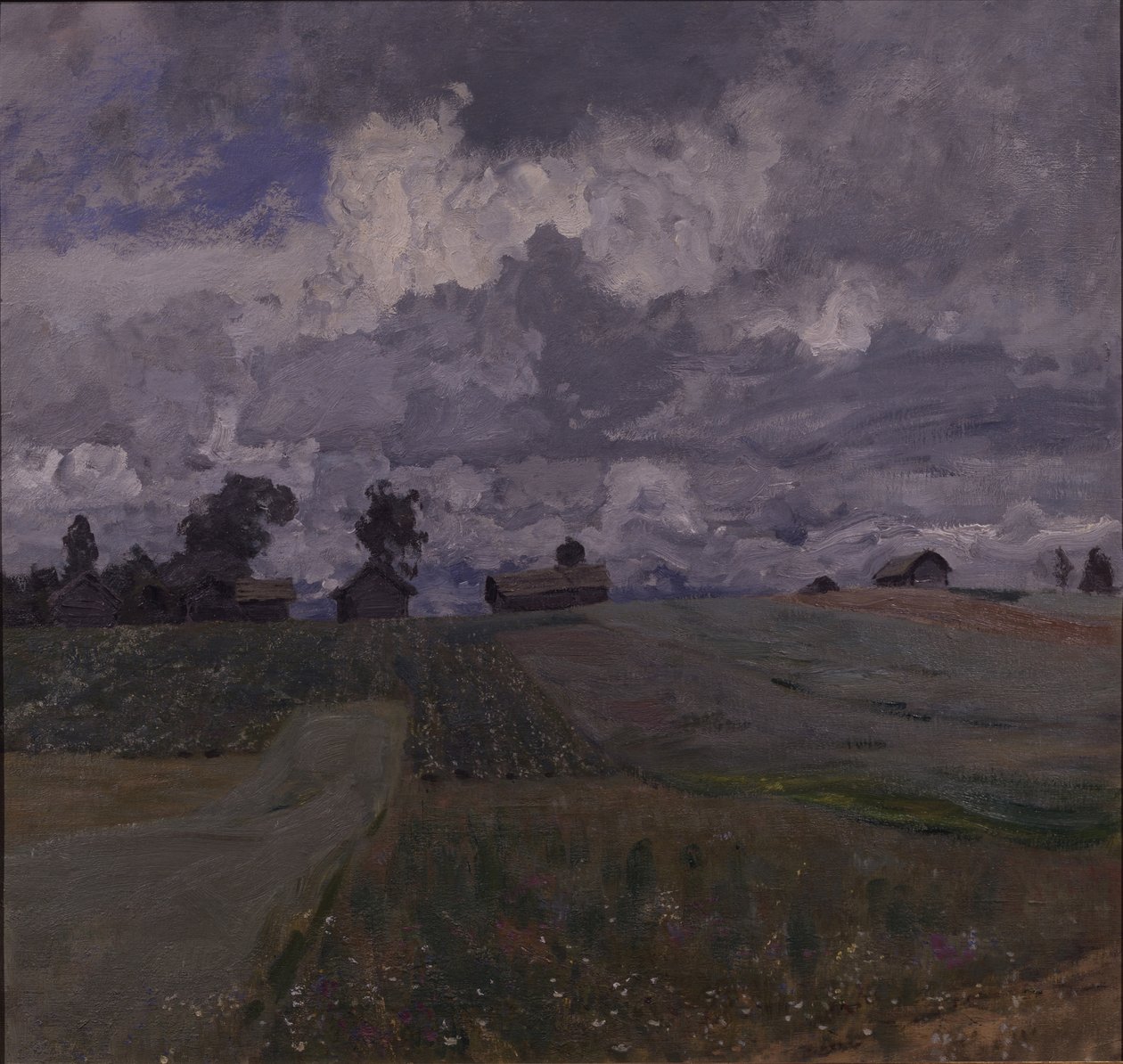Fırtınalı bir gün, 1897 by Isaak Ilyich Levitan