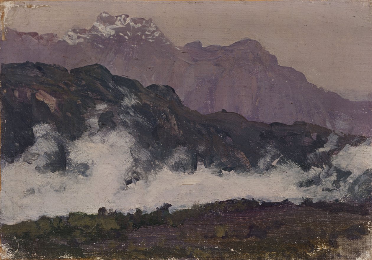 Alpler, 1897 by Isaak Ilyich Levitan