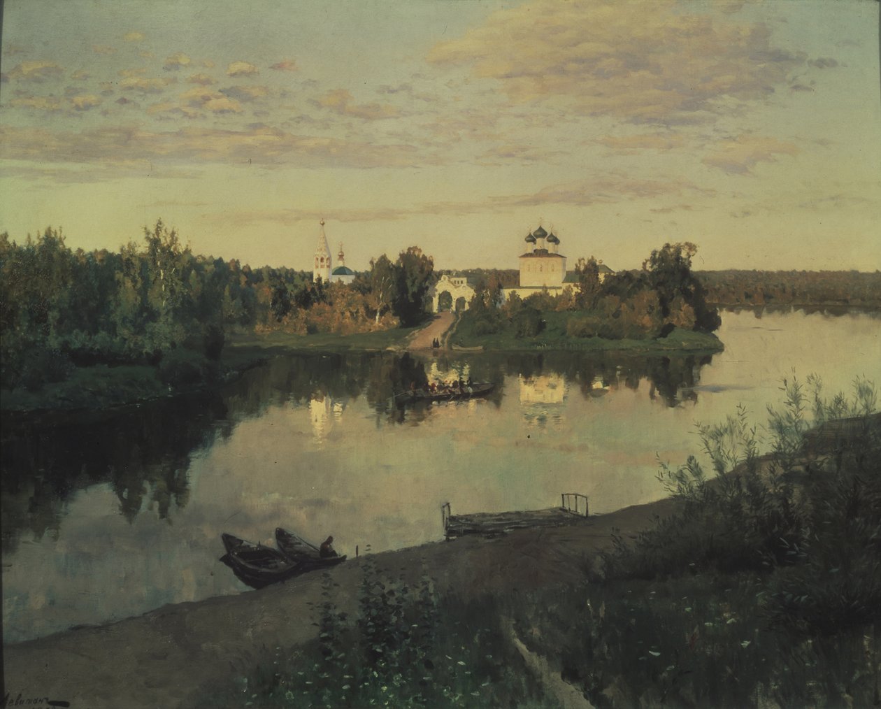 Akşam Zilleri, 1892 by Isaak Ilyich Levitan