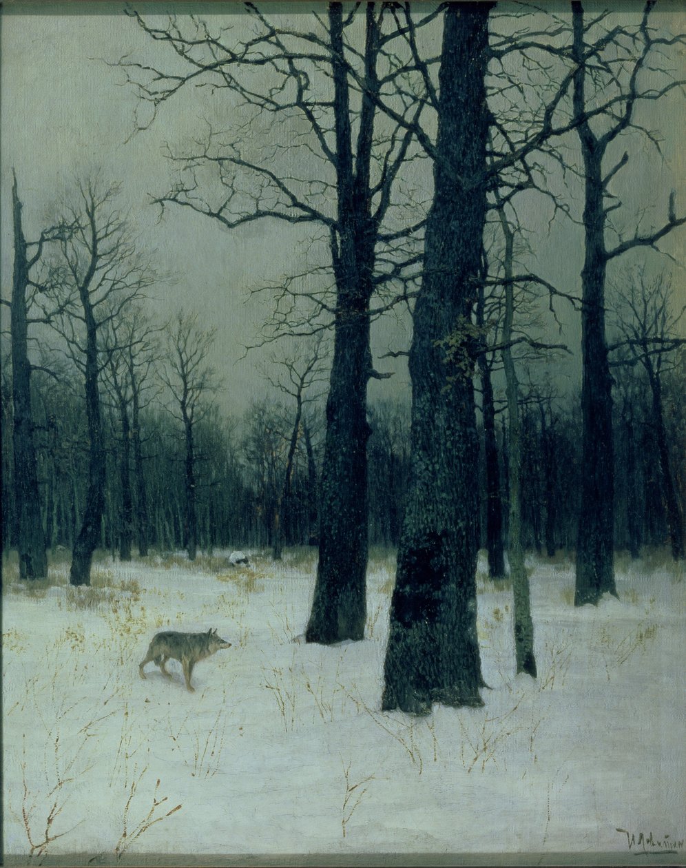 Kışın Ahşap by Isaak Ilyich Levitan