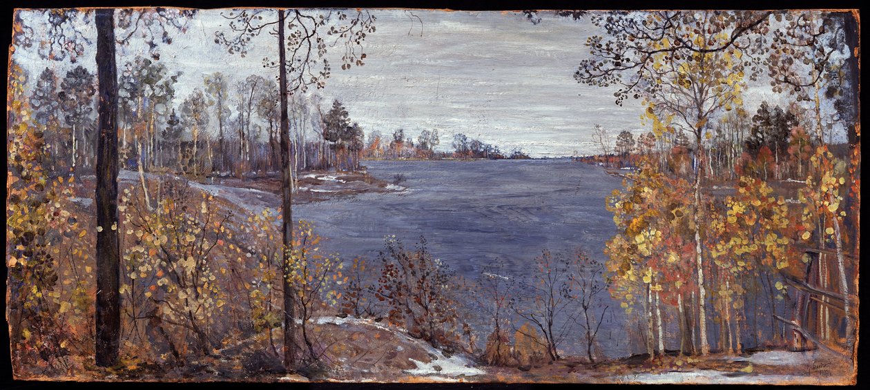 Geç Sonbahar. Isaak Izrailevich Brodsky
