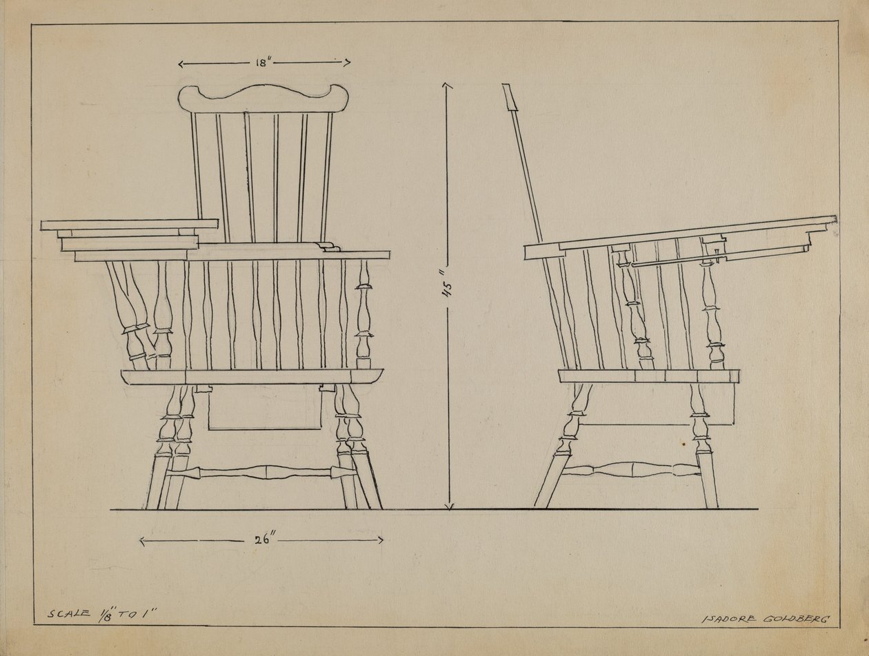 Sandalye by Isadore Goldberg