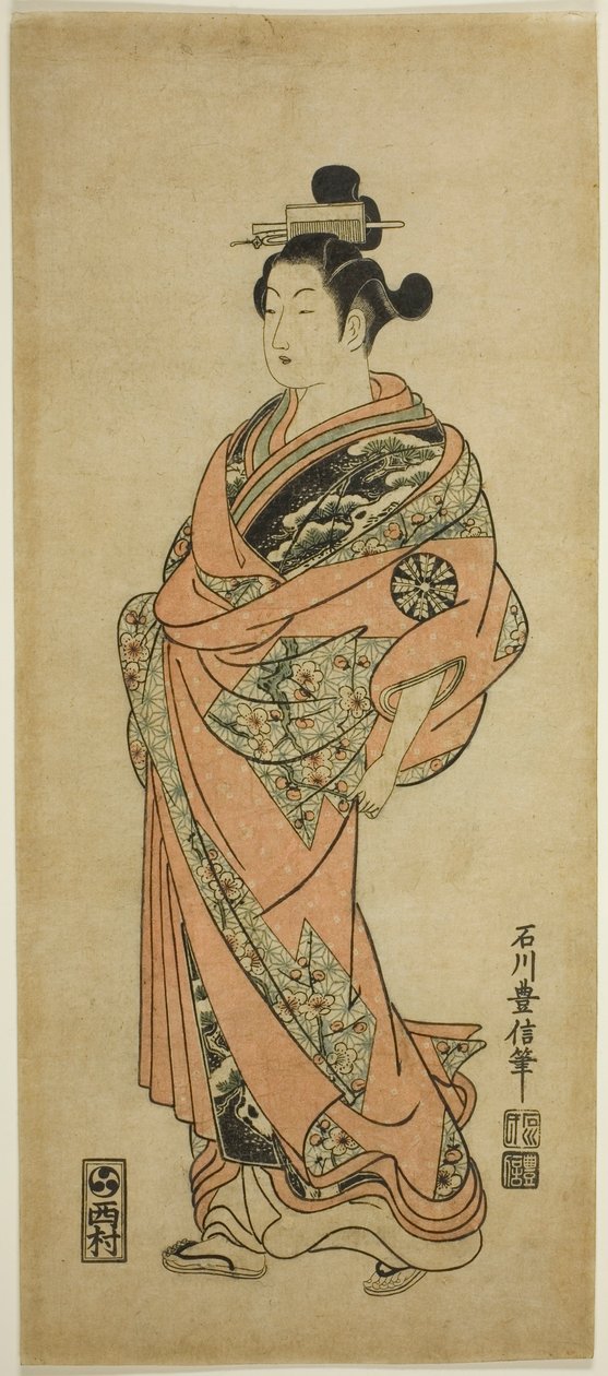 Aktör Nakamura Tomijuro I by Ishikawa Toyonobu