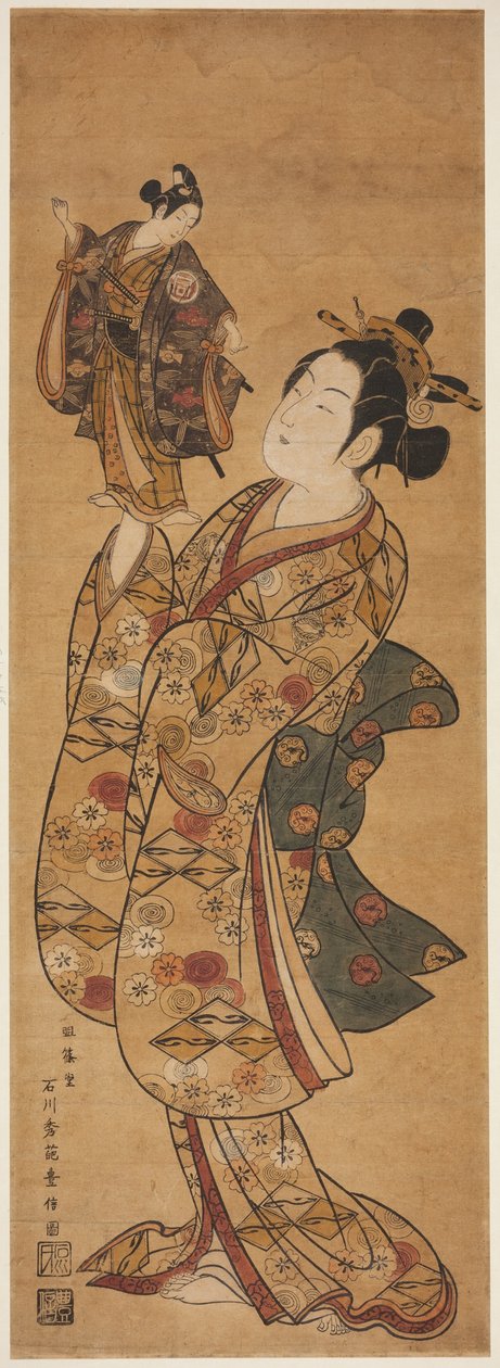 Aktör Onoe Kikugoro I, Aktör Sanogawa Ichimatsu I