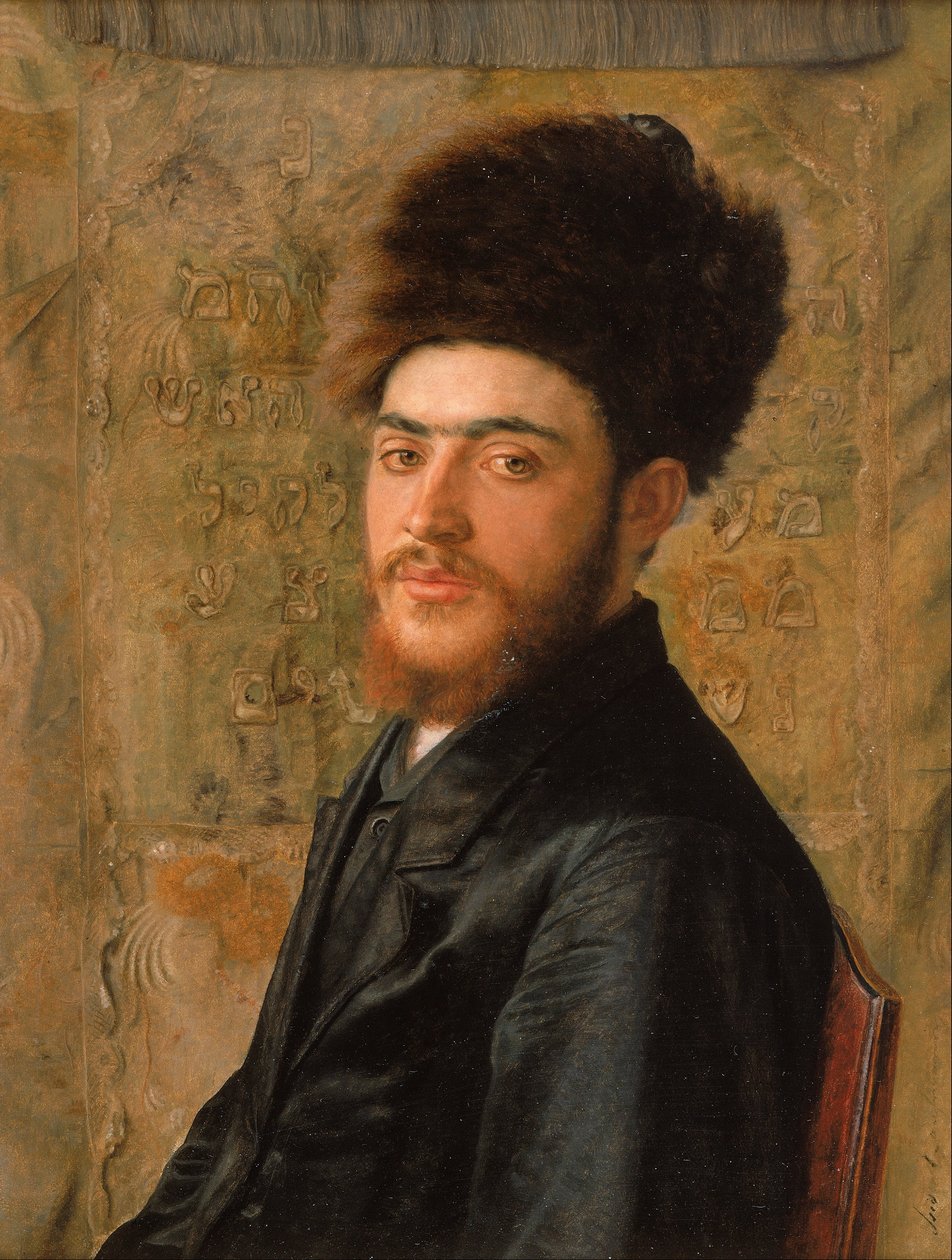 Kürk Şapkalı Adam by Isidor Kaufmann