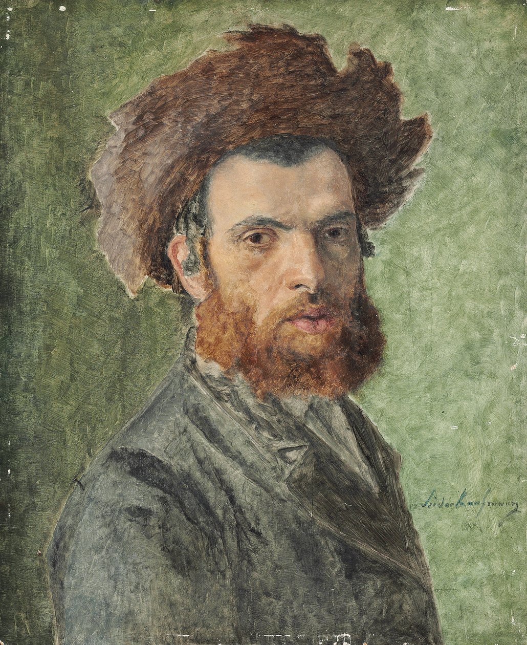 Genç Hasidik Yahudi Portresi, by Isidor Kaufmann