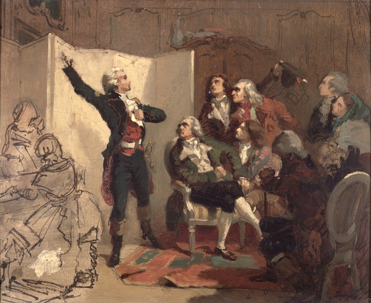 Claude Joseph Rouget de Lisle (1760-1836), Strasbourg Belediye Başkanı Dietrich
