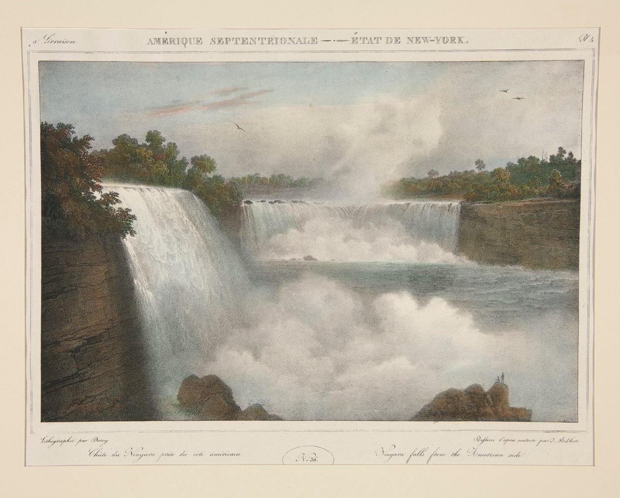 Kuzey Amerika - New York Eyaleti, No. 36 by Isidore Laurent Deroy