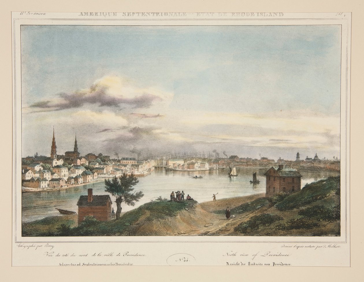 Kuzey Amerika - Rhode Island Eyaleti. 44, pl. 4 by Isidore Laurent Deroy