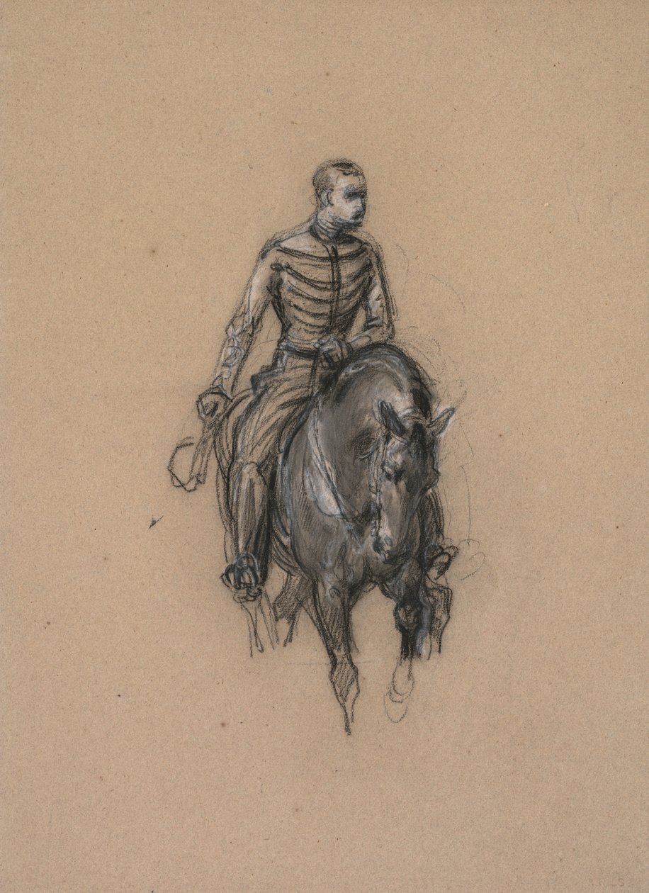 Atlı Asker, c. 1860. by Isidore Pils