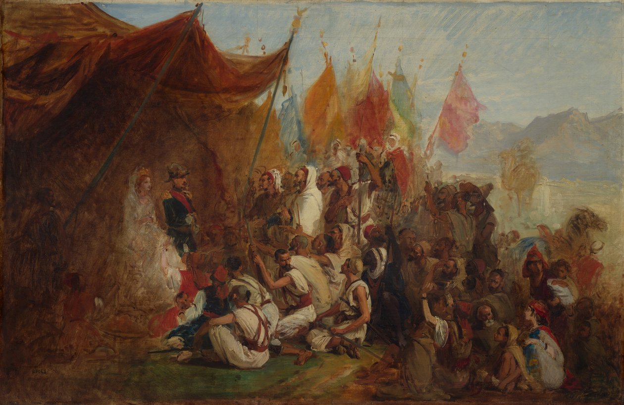 İmparator III. Napolyon ve İmparatoriçe Eugenie