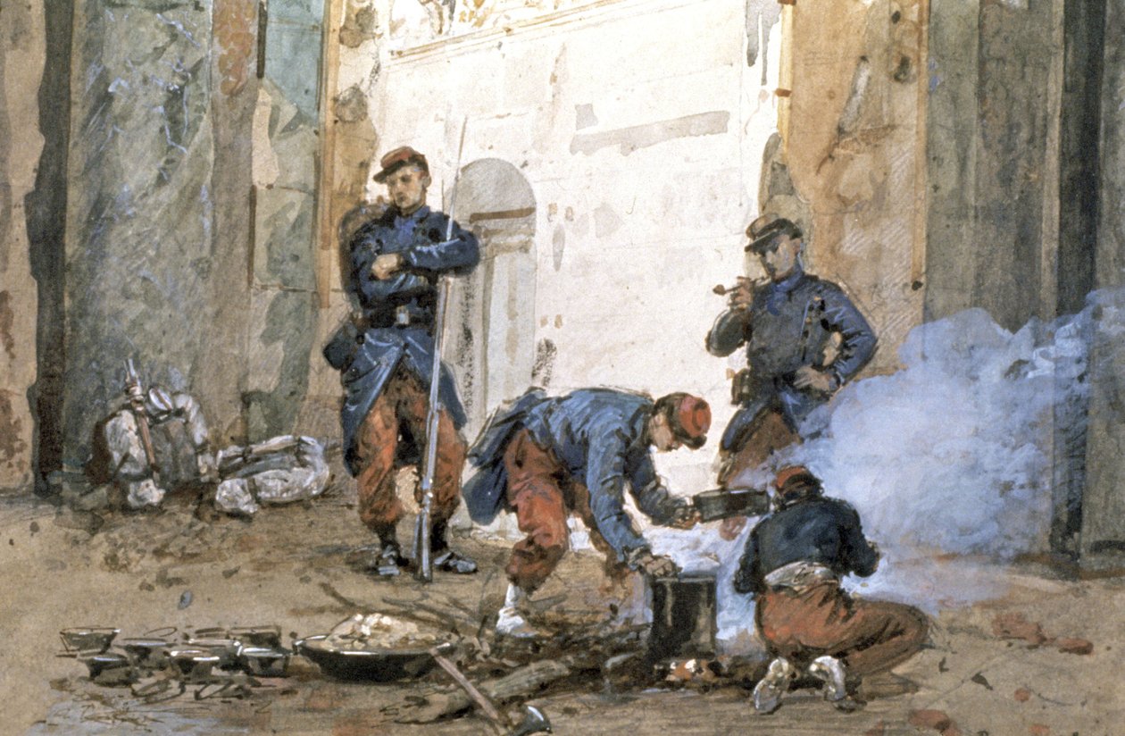 Versay Ordusu Askerleri, Paris Komünü by Isidore Pils
