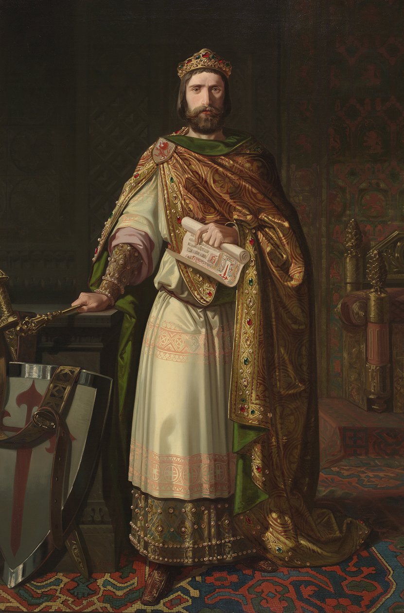 Leon Kralı II. Ferdinand, 1850 by Isidoro Lozano