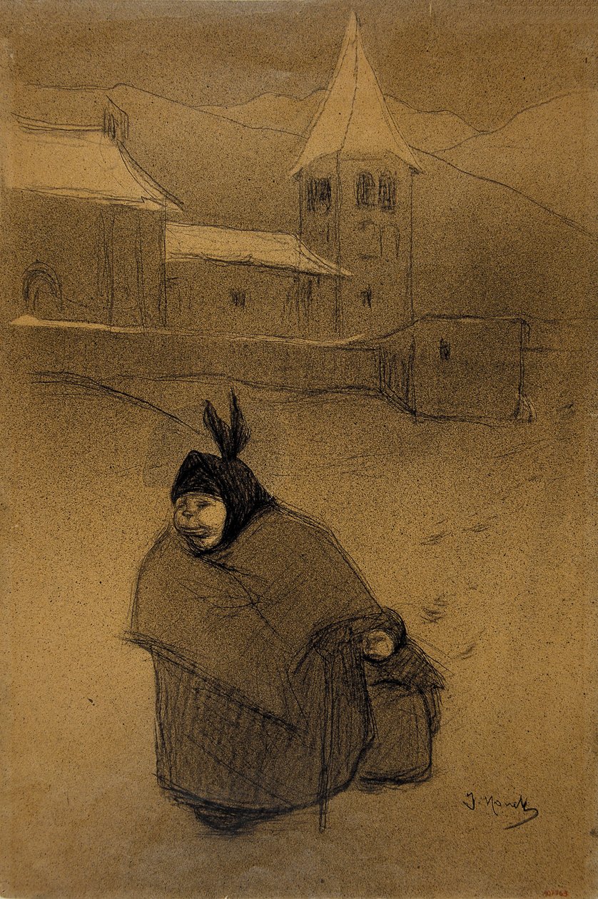 Karlı Manzara by Isidre Nonell