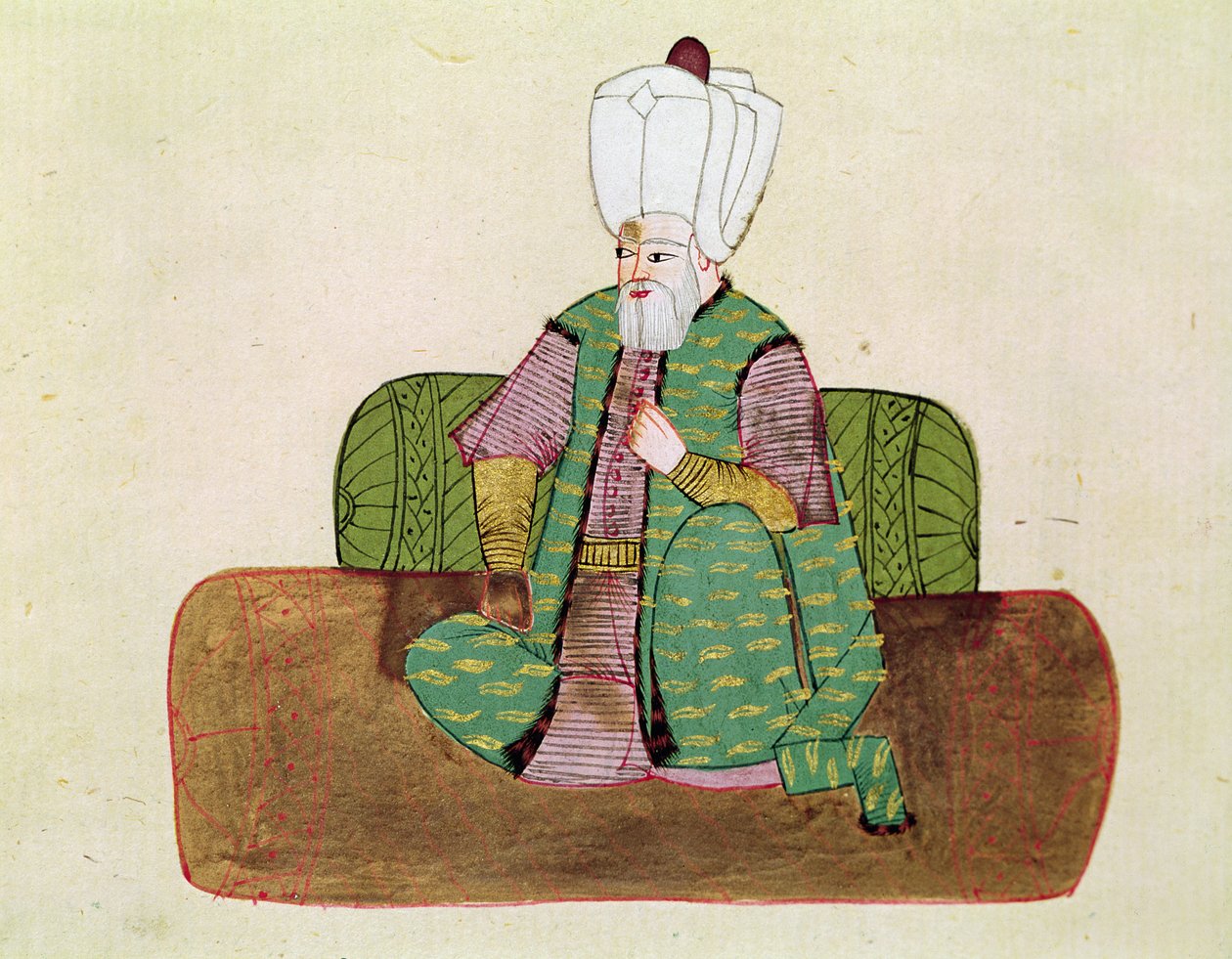 1971 Sultan Süleyman I (1495-1566) by Islamic School