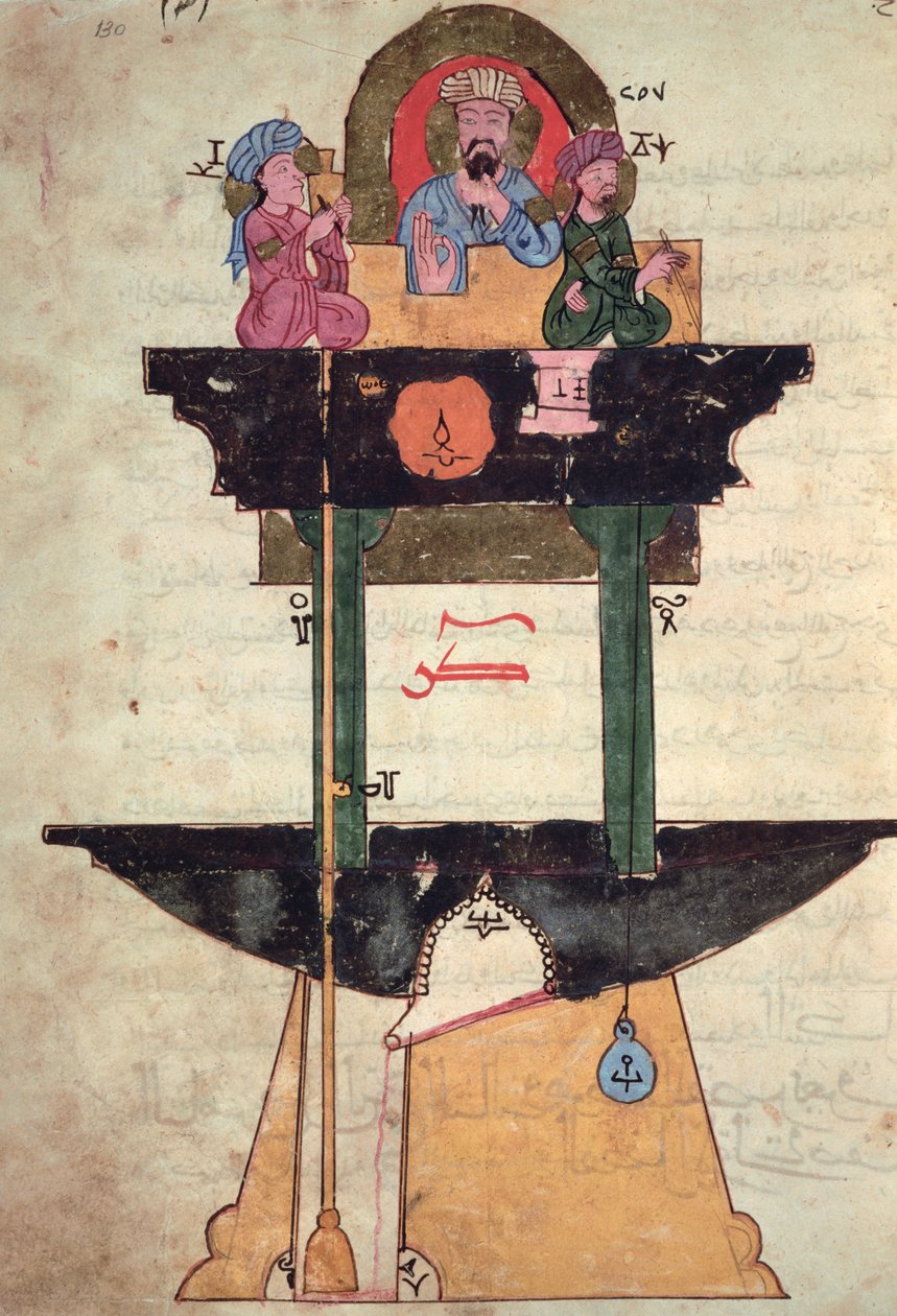 Al-Djazari, 1206 tarafından 
