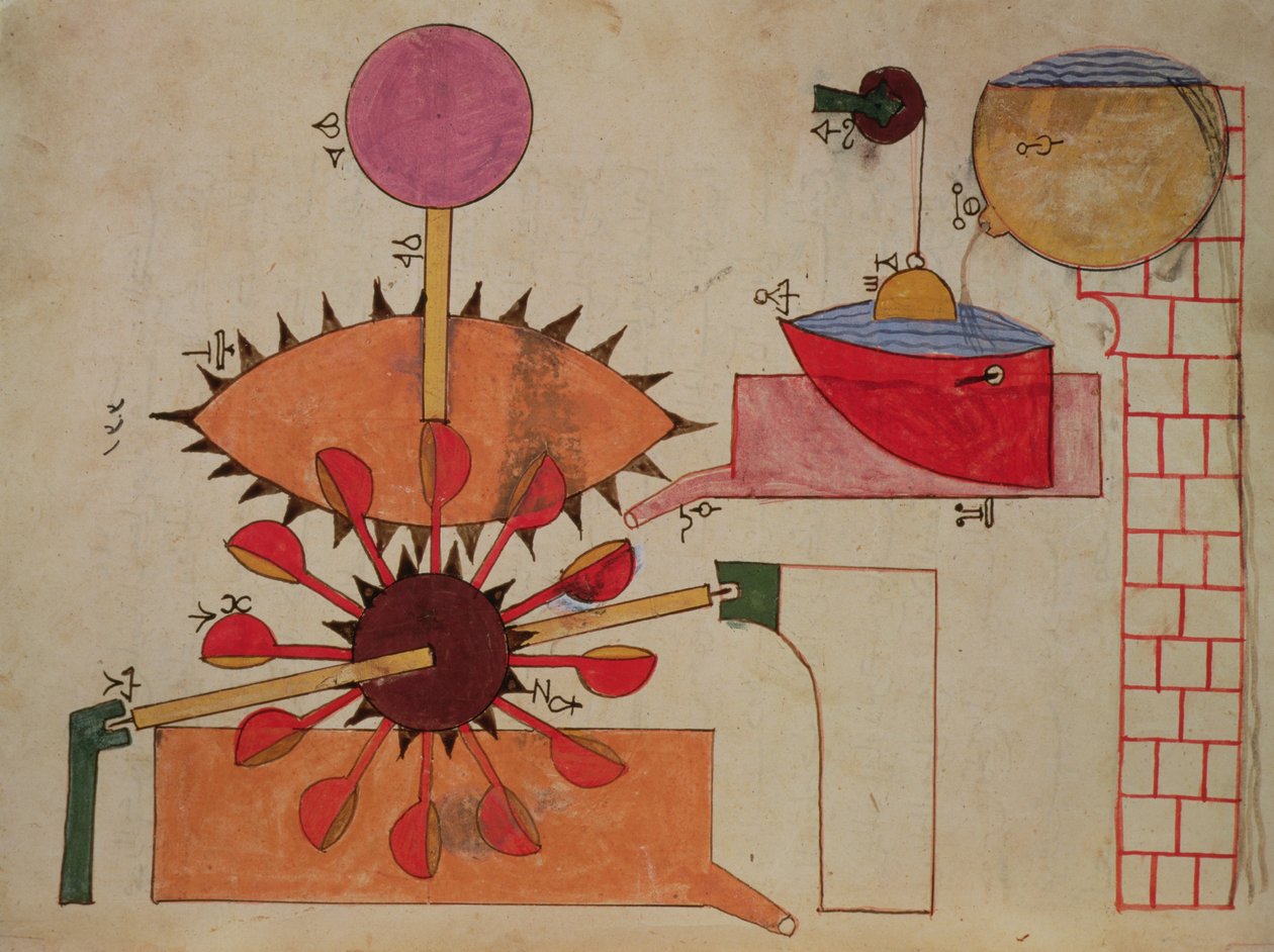 Al-Djazari, 1206
