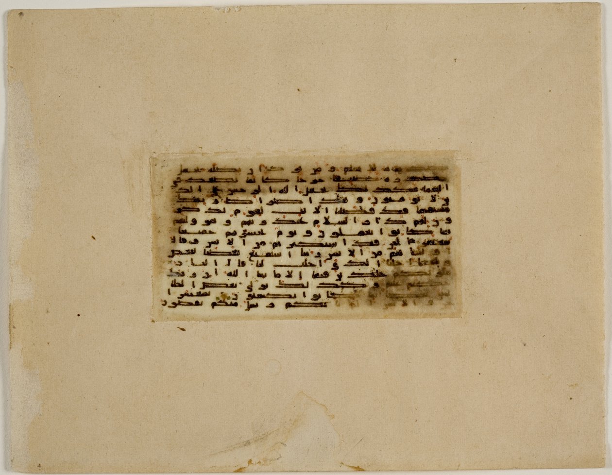 Minyatür Kuran folyosu, Türkiye (parşömen üzerine mürekkep ve renkler) (3527316 recto) by Islamic School