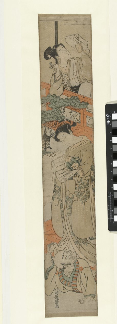 Chushingura Oyununun Yedinci Perde Parodisi by Isoda Koryusai