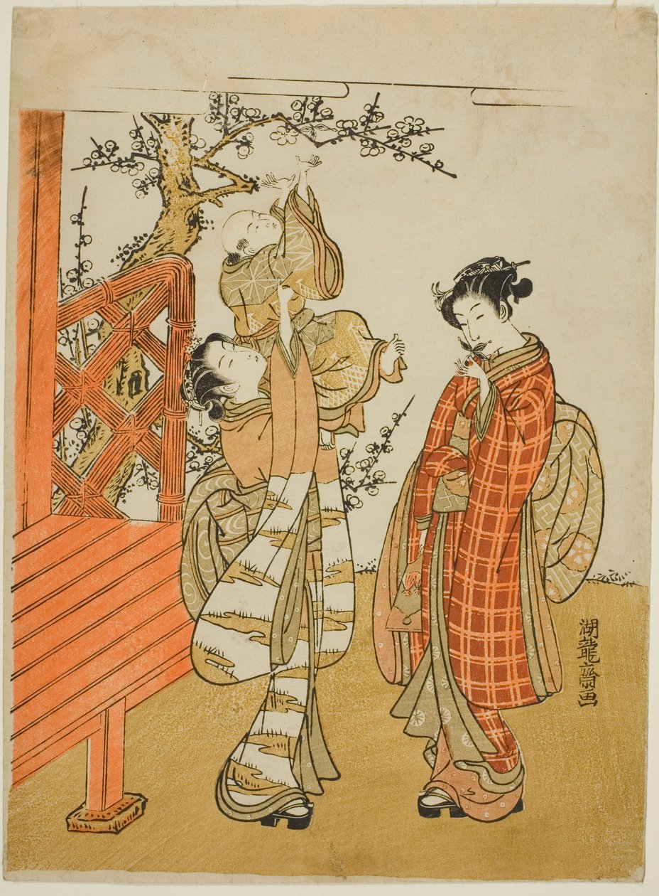Raketle Geri Alma by Isoda Koryusai