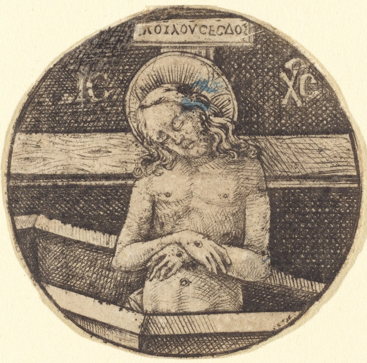 Hüzünlerin Adamı Olarak İsa by Israhel van Meckenem