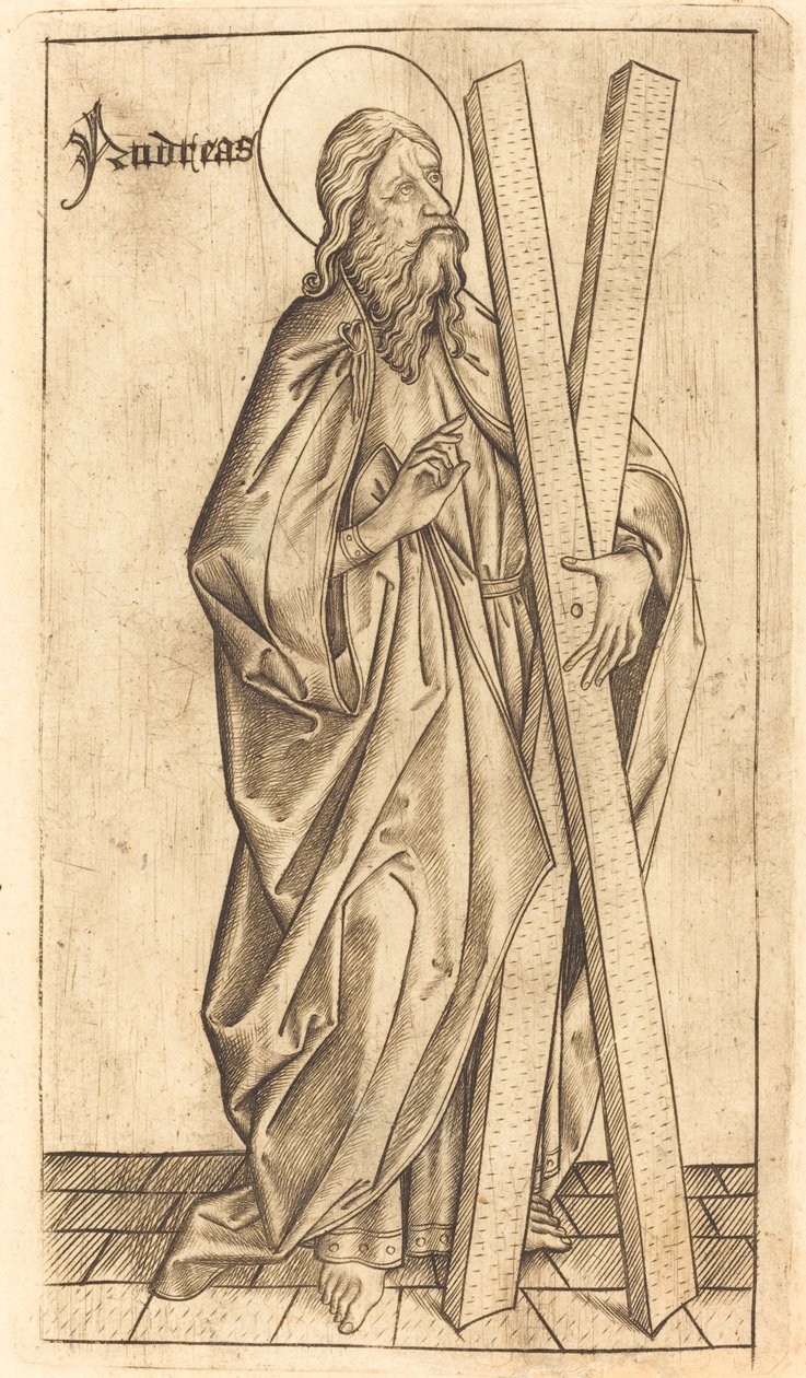 Aziz Andrew, c. 14701480. by Israhel van Meckenem