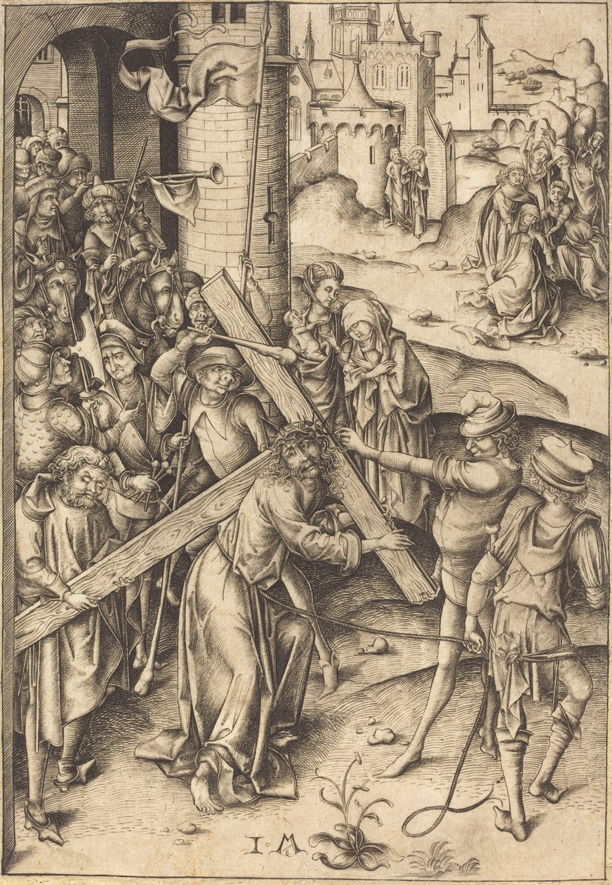 Haç Taşı, c. 1480. by Israhel van Meckenem