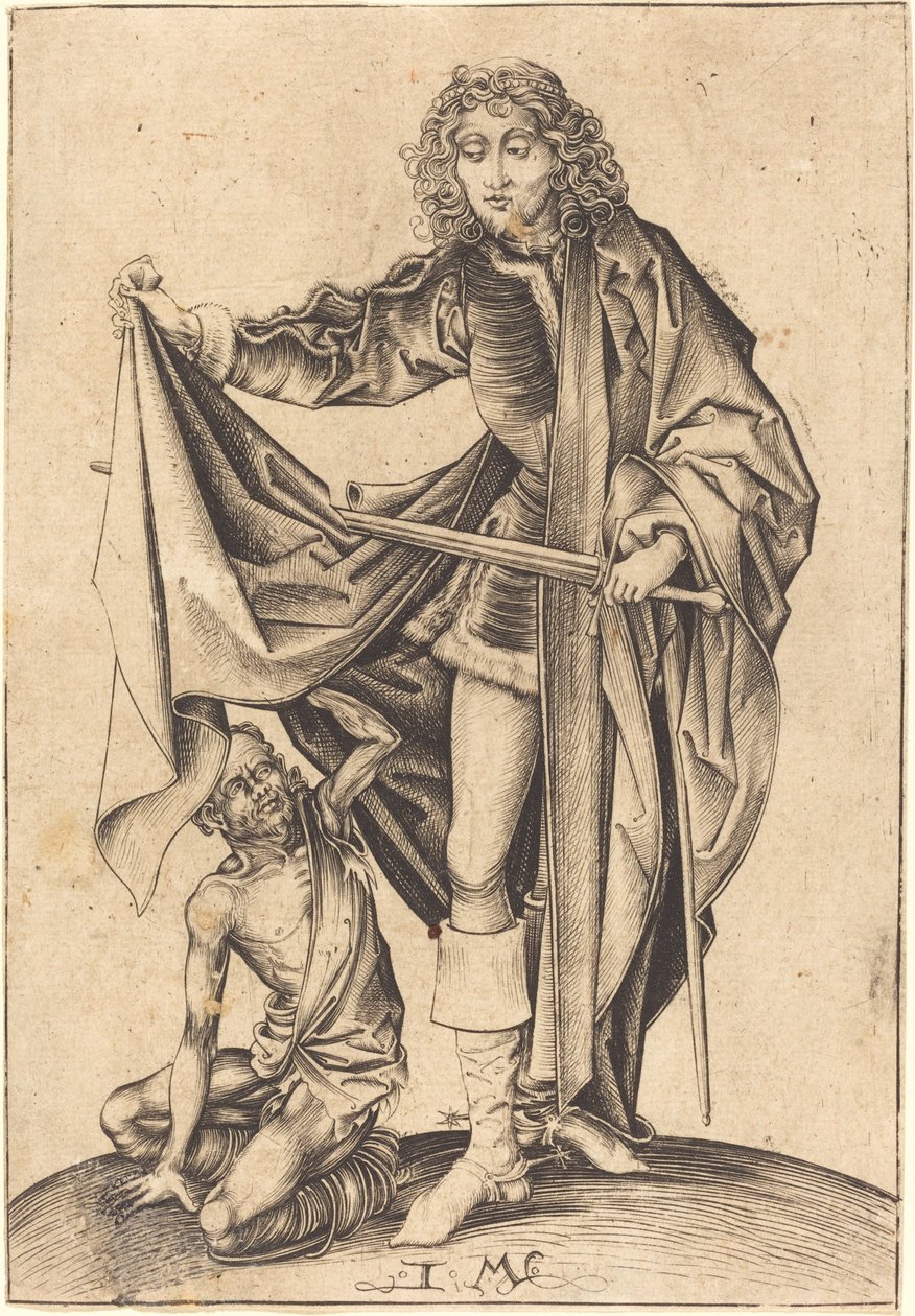 Aziz Martin by Israhel van Meckenem after Martin Schongauer