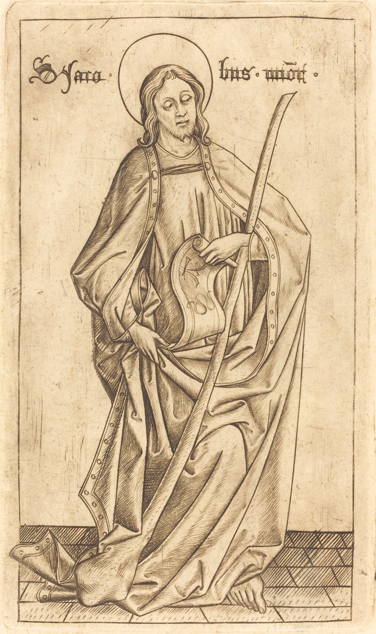 Aziz James Daha Az by Israhel van Meckenem after Master E.S.