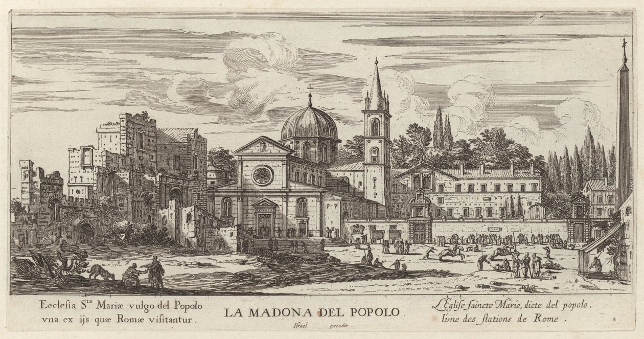Madona del Popolo by Israël Silvestre
