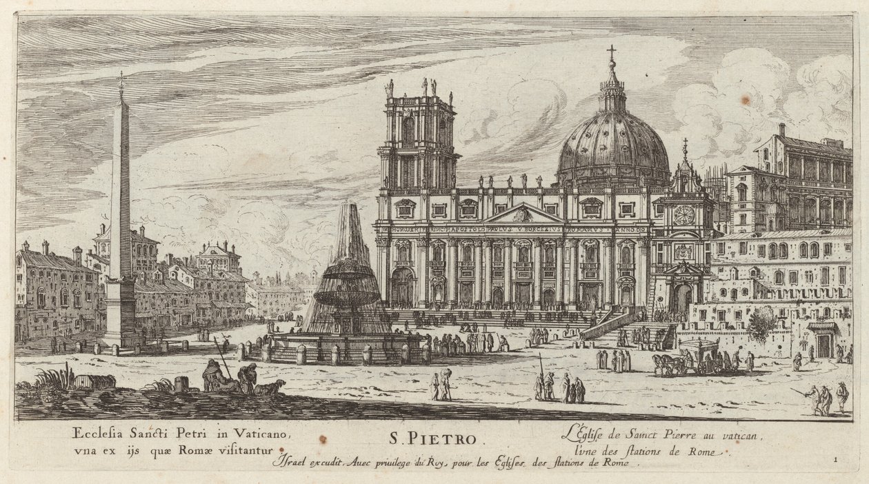 S. Pietro by Israël Silvestre