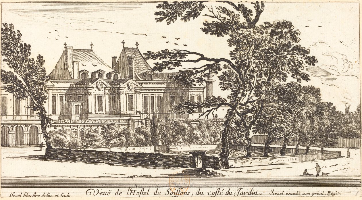 Veue de l'Hostel de Soissons by Israël Silvestre