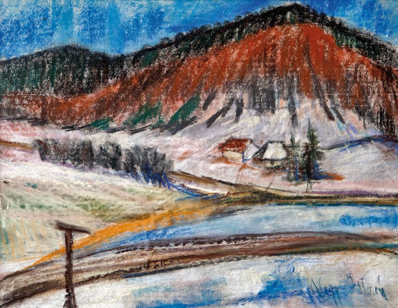  Csiki hegyeknEnglish: Mountains in Csikn by Istvan Nagy