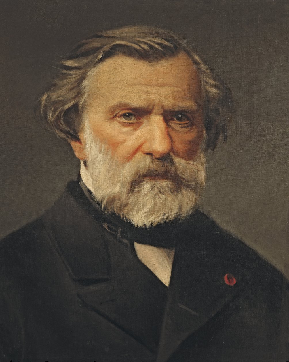 Ambroise Thomas (1811-96) daha önce Giuseppe Verdi sanılıyordu by Italian School