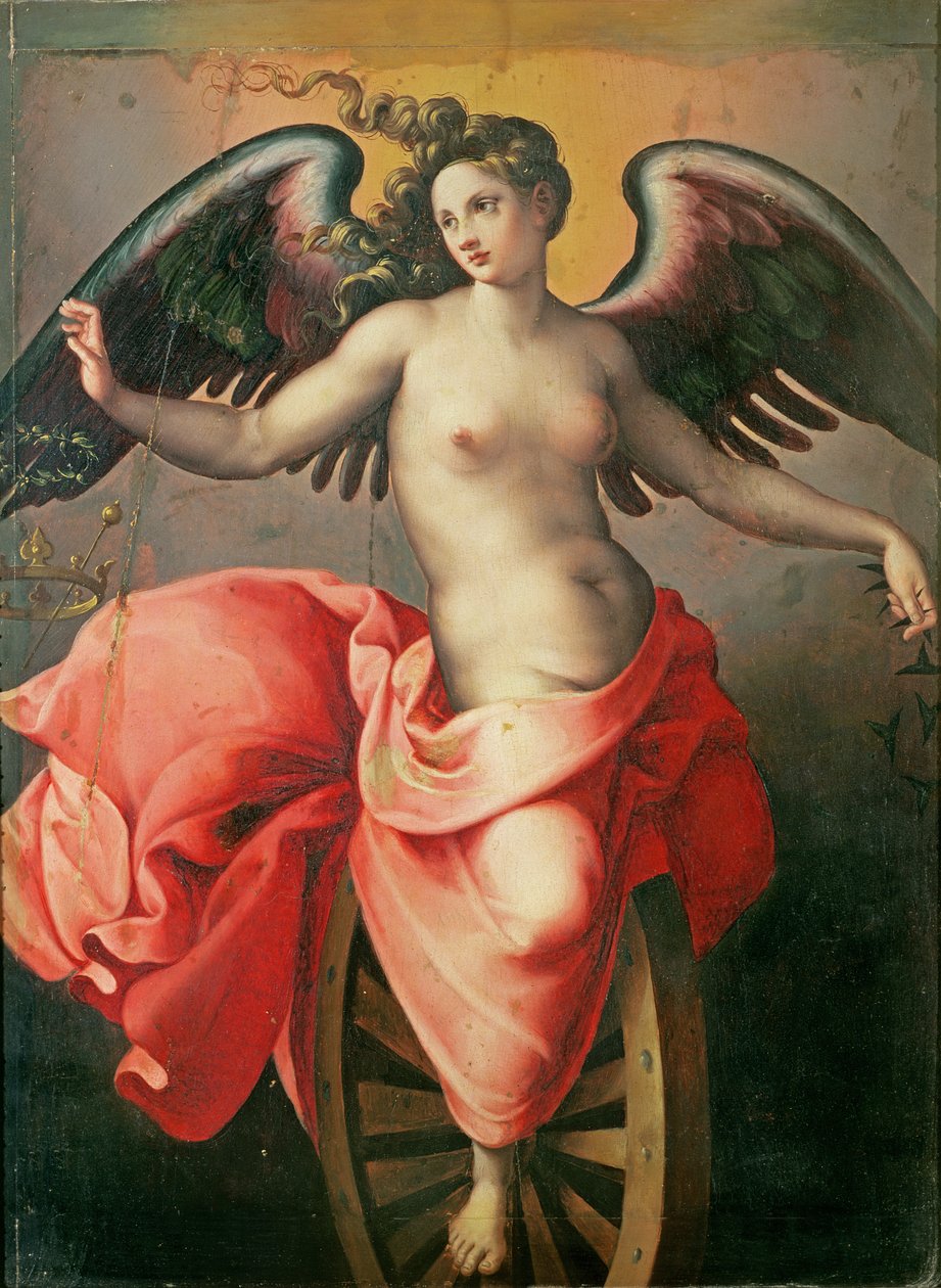 Fortune, 1580 (panel) by Italian School