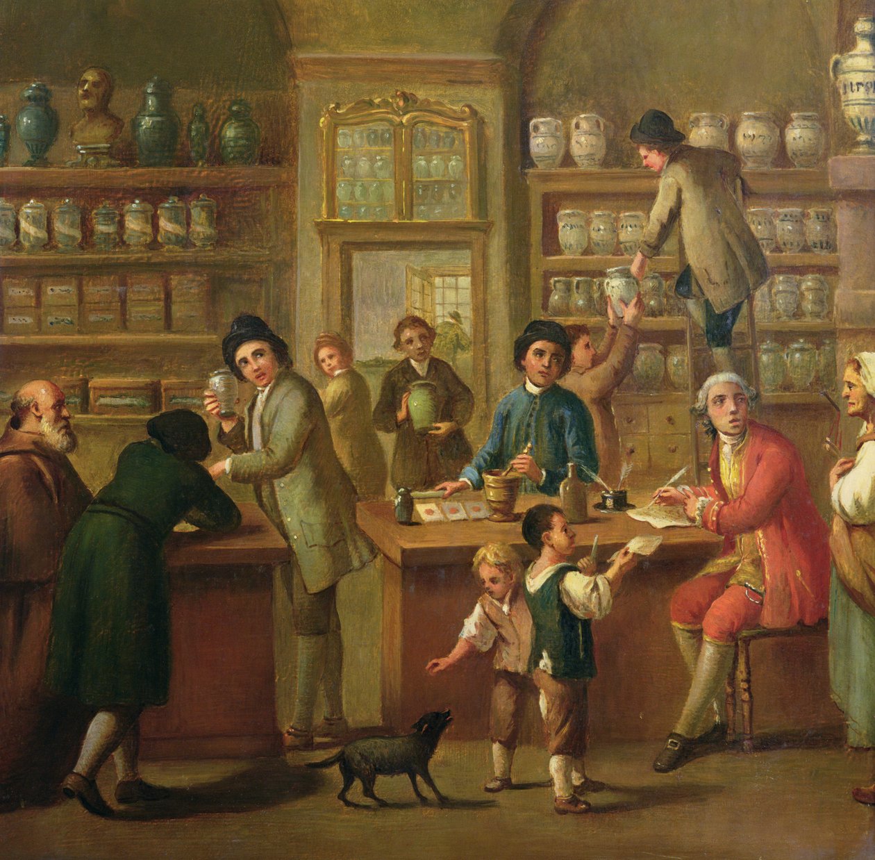 Eczane İçi by Italian School
