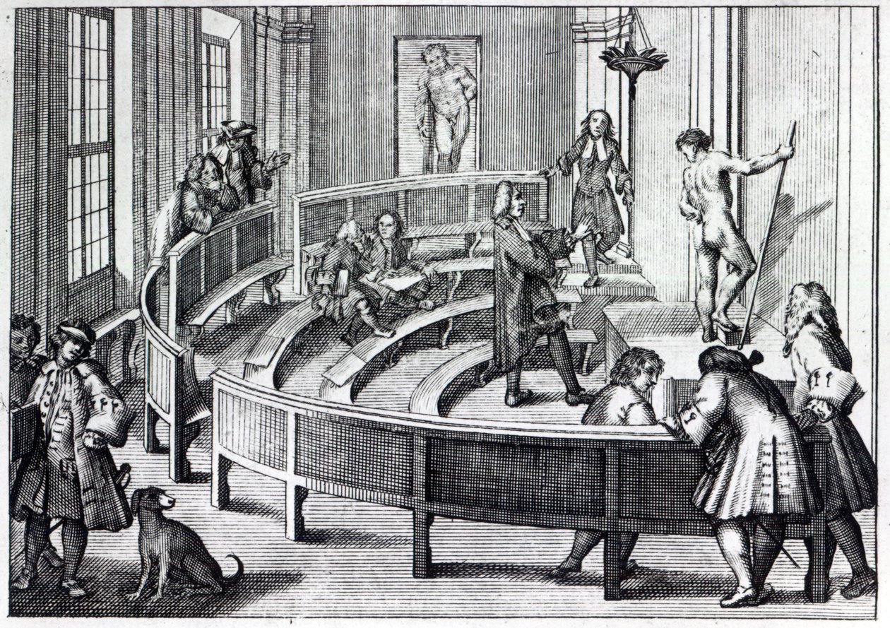 Hayat çizimi dersi, 1739 by Italian School