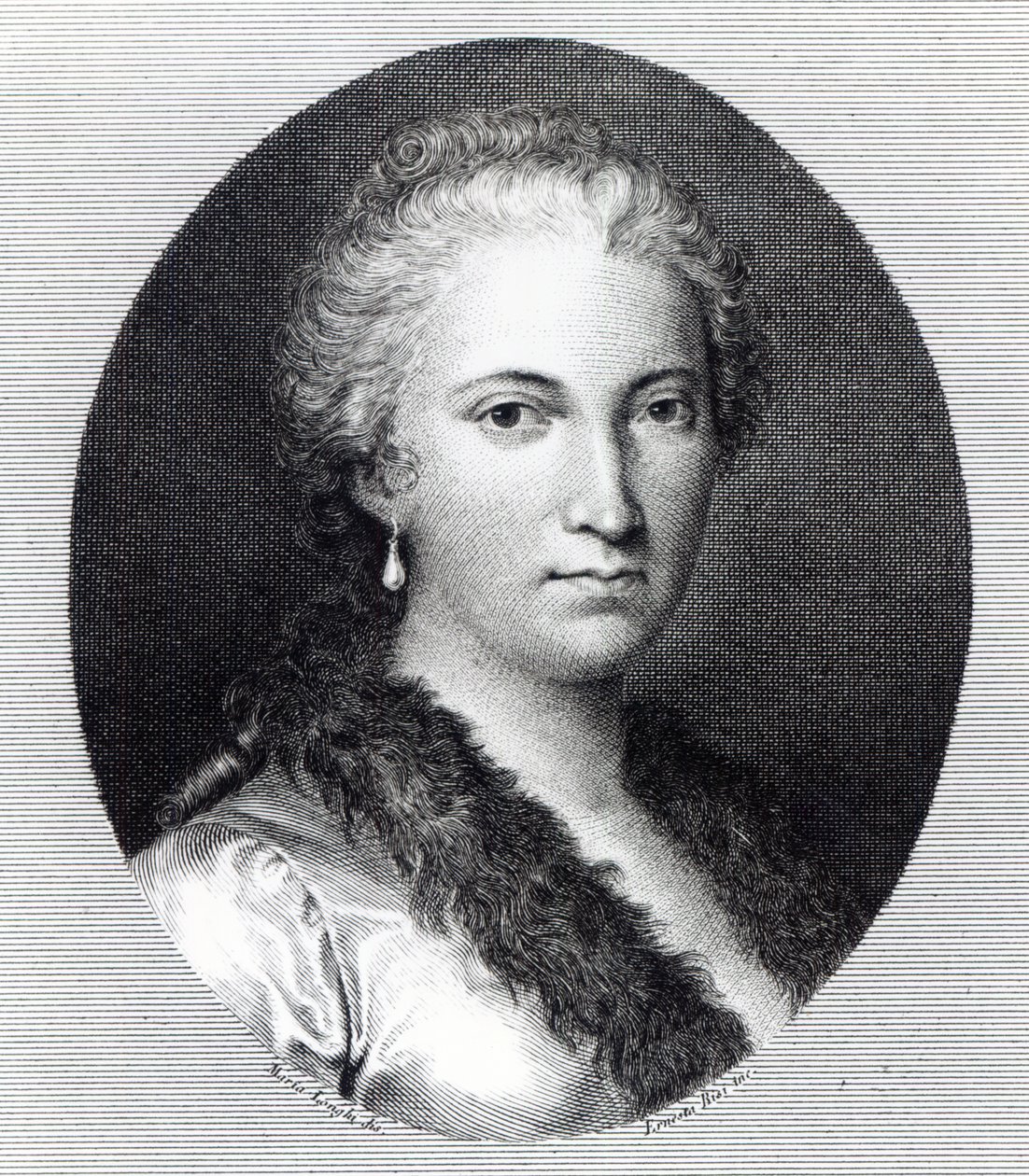 Maria Gaetana Agnesi by Italian School