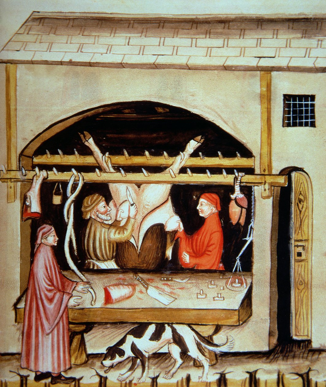 Nova 2644 fol.79r Kasaplar: Tacuinum Sanitatis