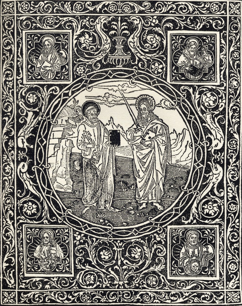 SS. Peter ve Paul ve Dört Evangelist, Richard Fisher tarafından 