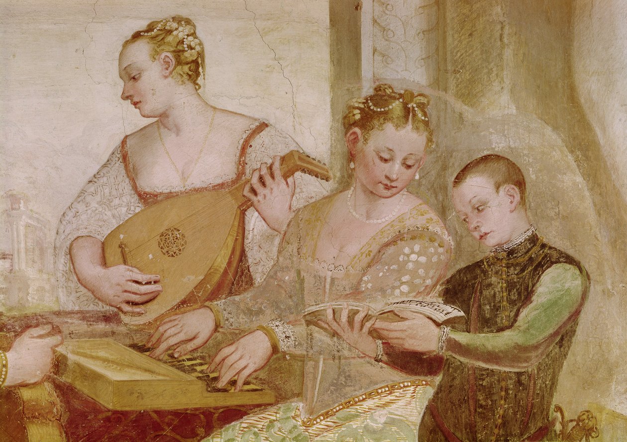 Konser (detay) by Italian School
