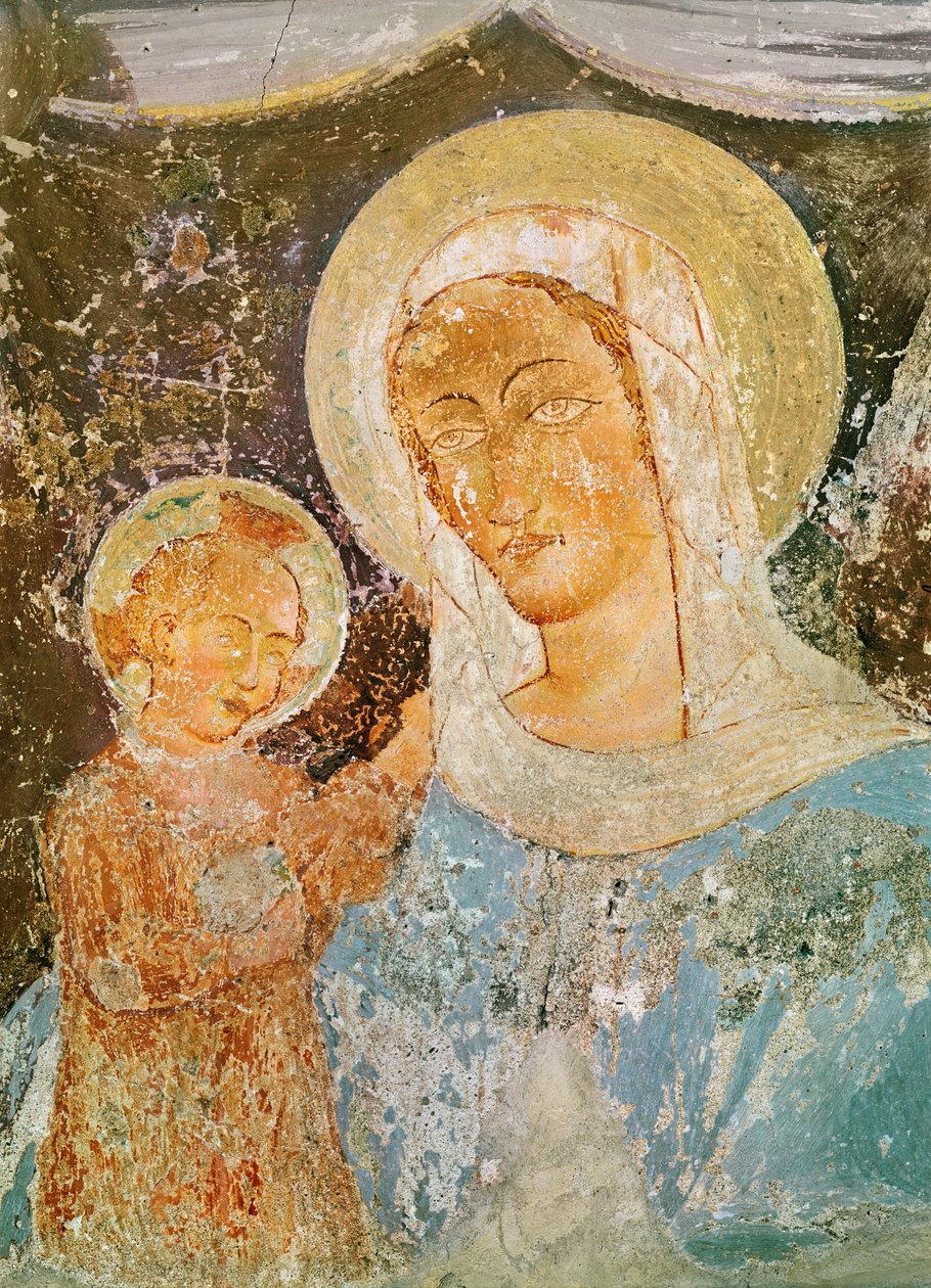 bakire ve çocuk by Italian School